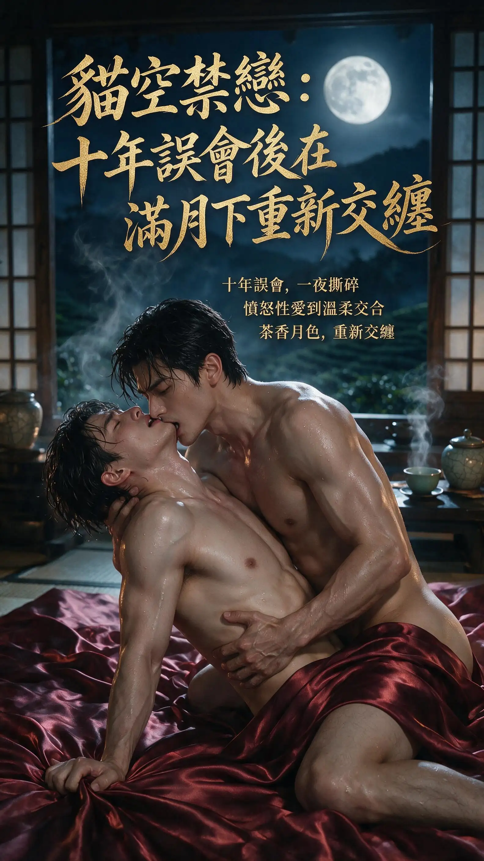 貓空禁戀:十年誤會後在滿月下重新交纏