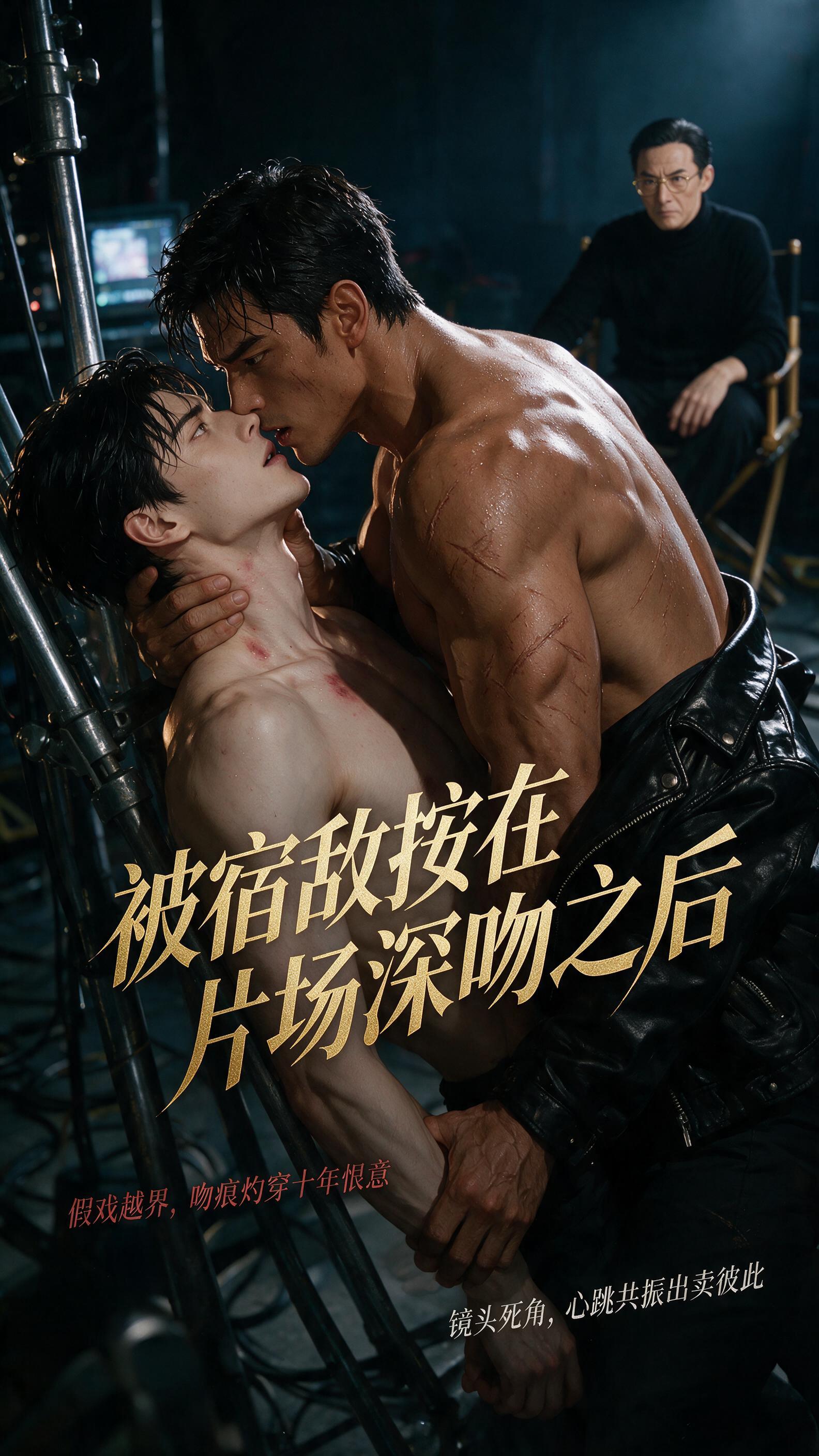 被宿敌按在片场深吻之后